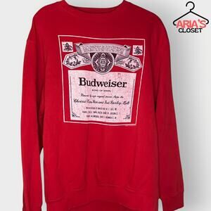 PacSun Budweiser Graphic Crewneck Sweatshirt (Size S)